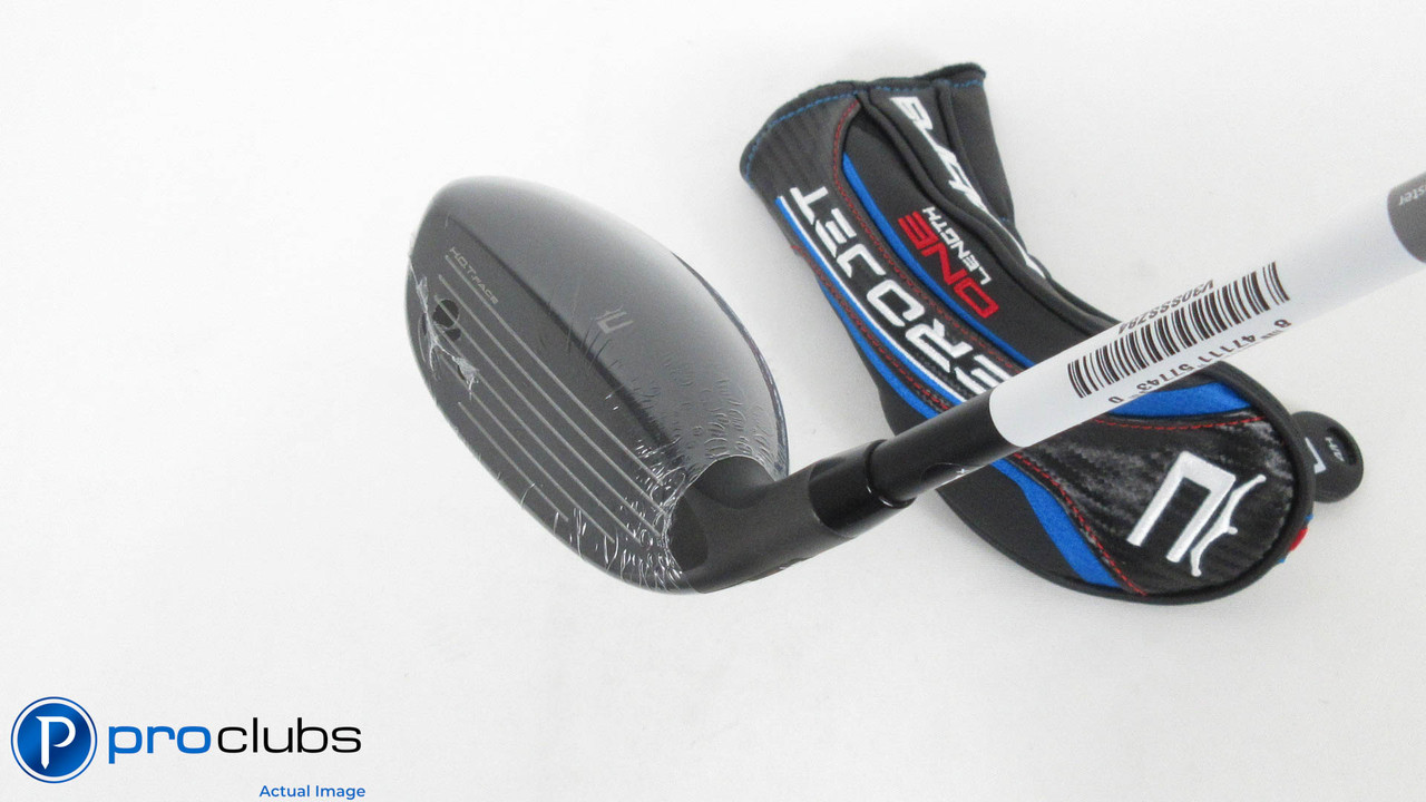 NEW COBRA AEROJET ONE LENGTH 21* #4 HYBRID KBS PGI 75 REGULAR w/HEADCOVER  343684